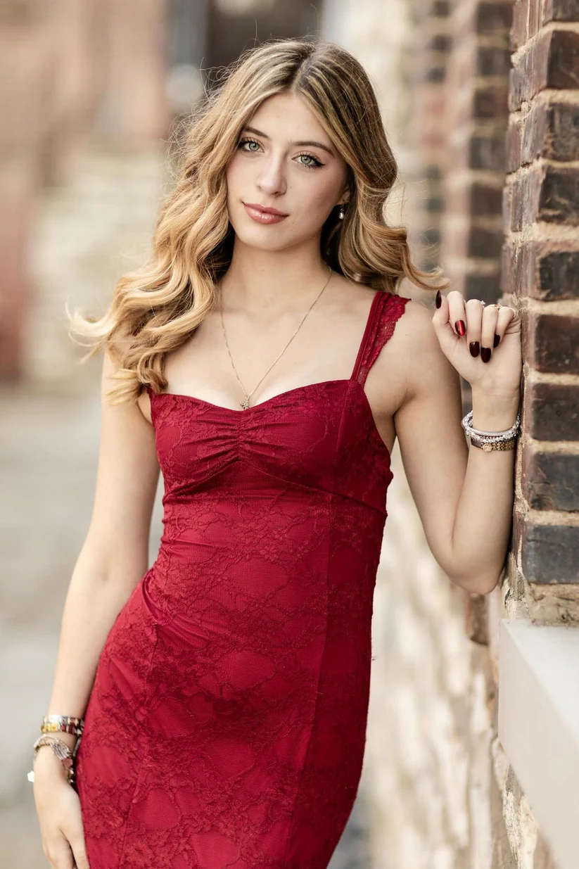 Lavender Lace Fitted A-Line Long Prom Dress