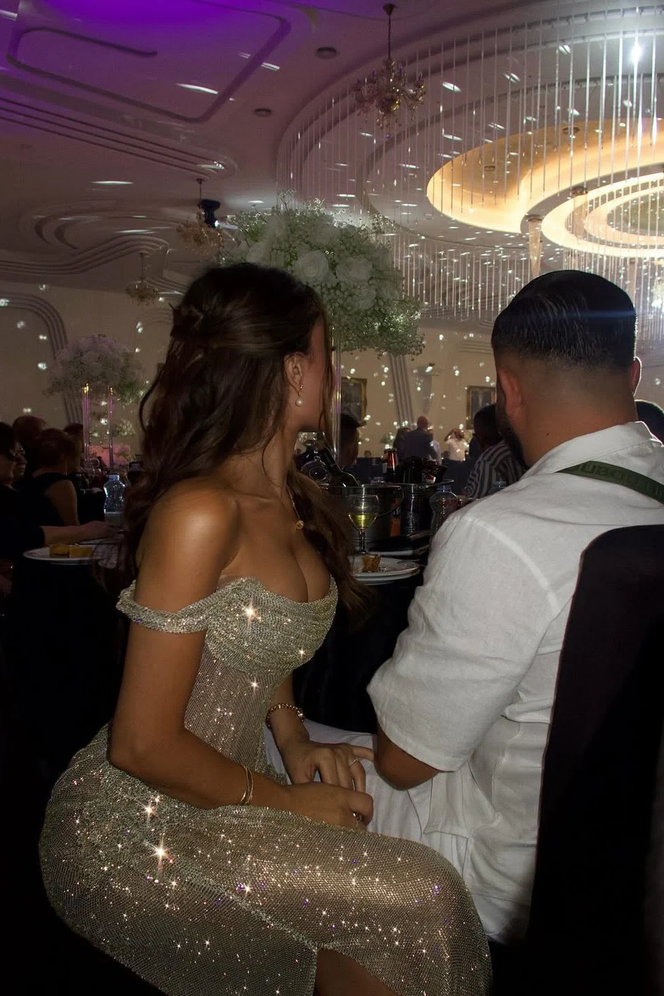 Off-The-Shoulder Mermaid Prom Dresses Column Long With Pleats