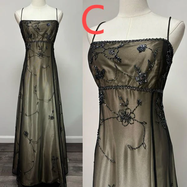 Vintage Blue Gradient Empire Prom Dresses Backless Romantic Beaded Evening Dresses Guest Dresses