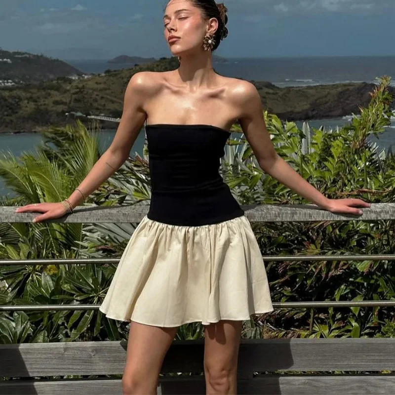 Women's Summer New Fashionable and Sexy Bra Dress