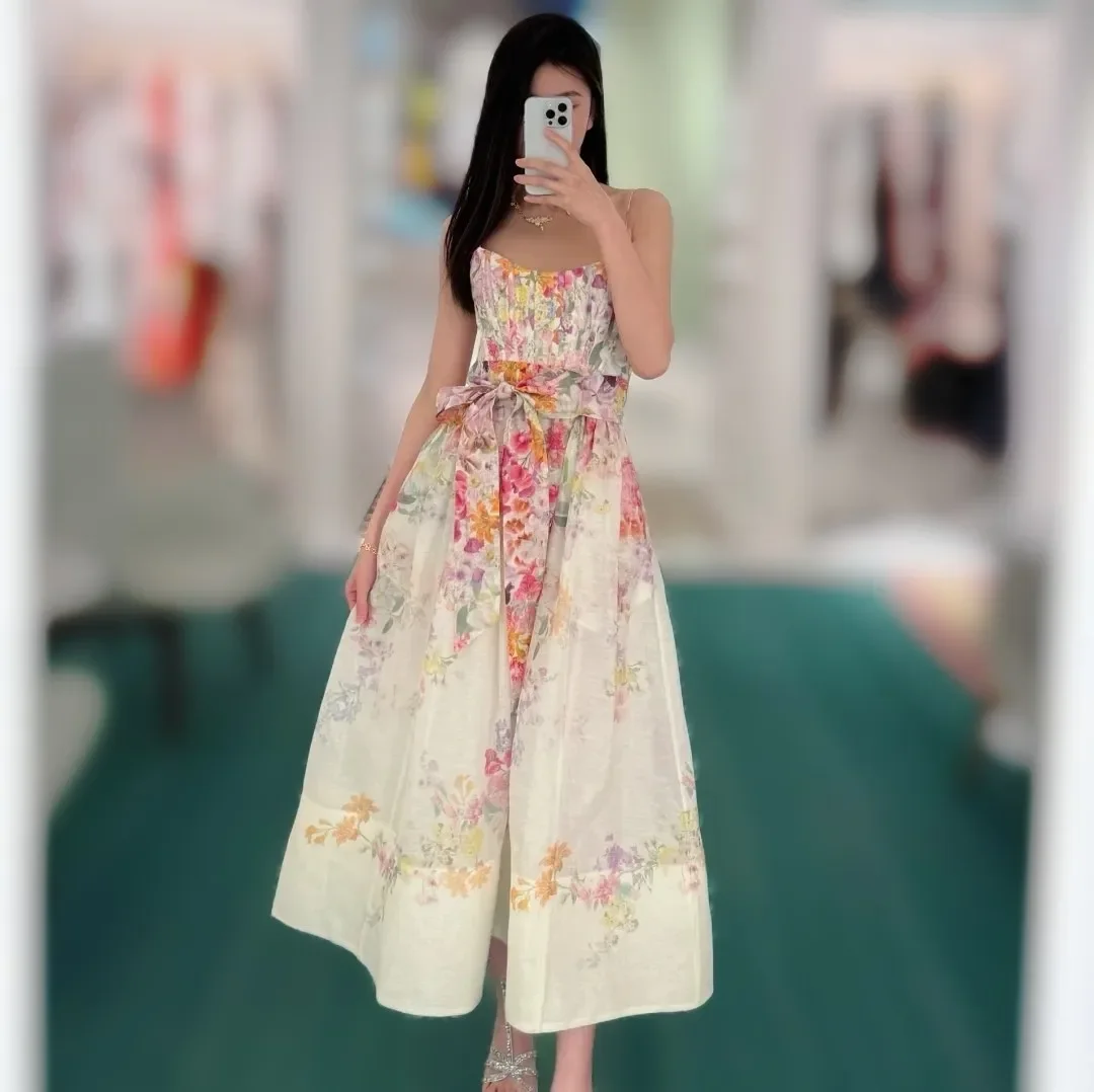 Women's summer slip dress, holiday dress, beautiful, elegant design