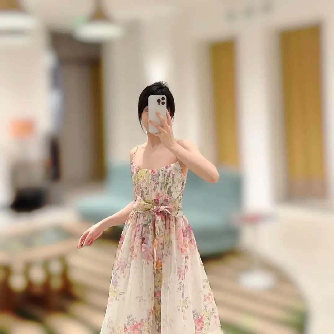 Women's summer slip dress, holiday dress, beautiful, elegant design