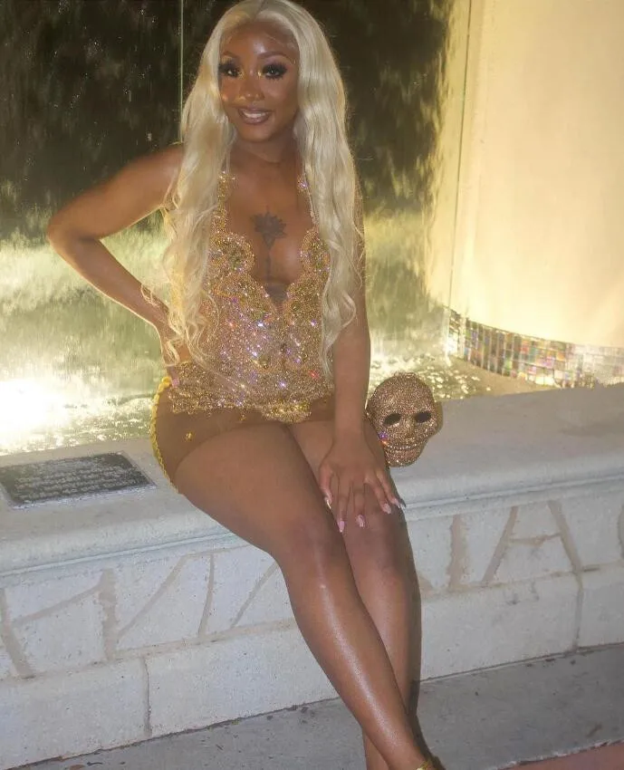 Gold Sparkly Mini Cocktail Ceremony Dresses for Black Girl Luxury Diamond Crystal Birthday Party Gown Dress Sheer Mesh