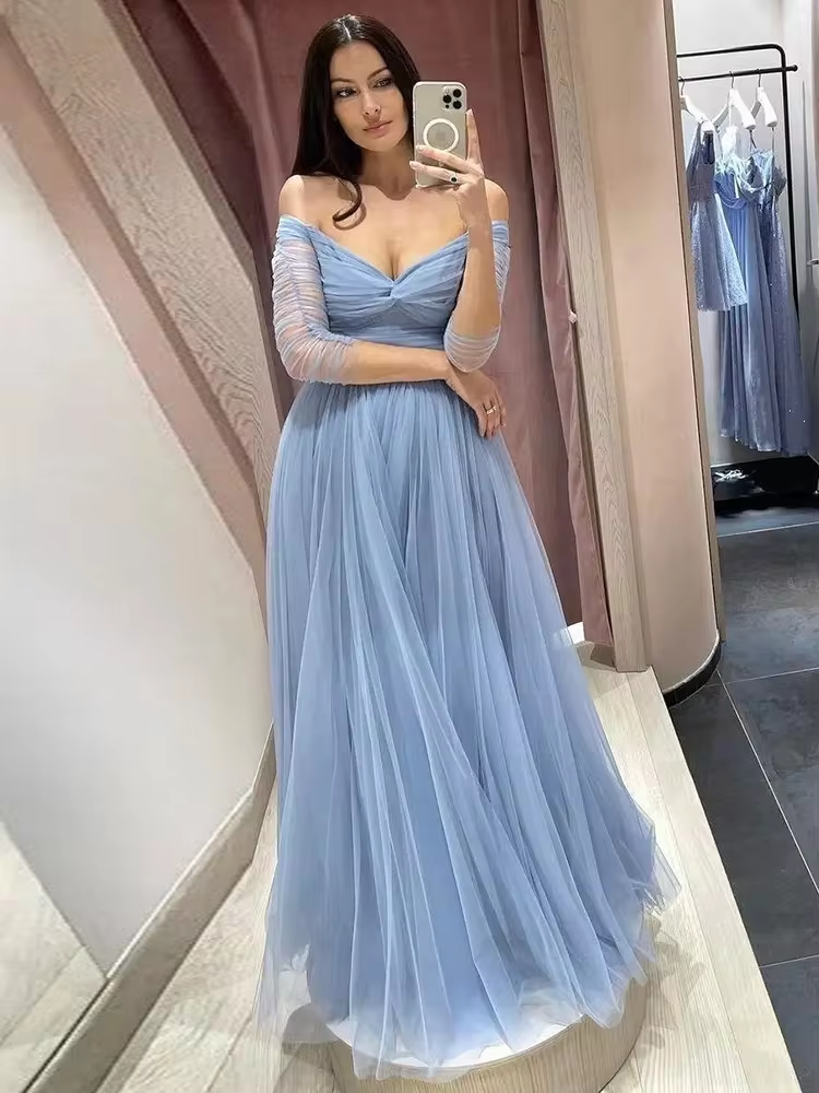 Long Party Dresses for Prom Women Evening Dress Ladies Prom Dresses Luxury Gowns Ball Gown Bridesmaid Dress Woman Formal