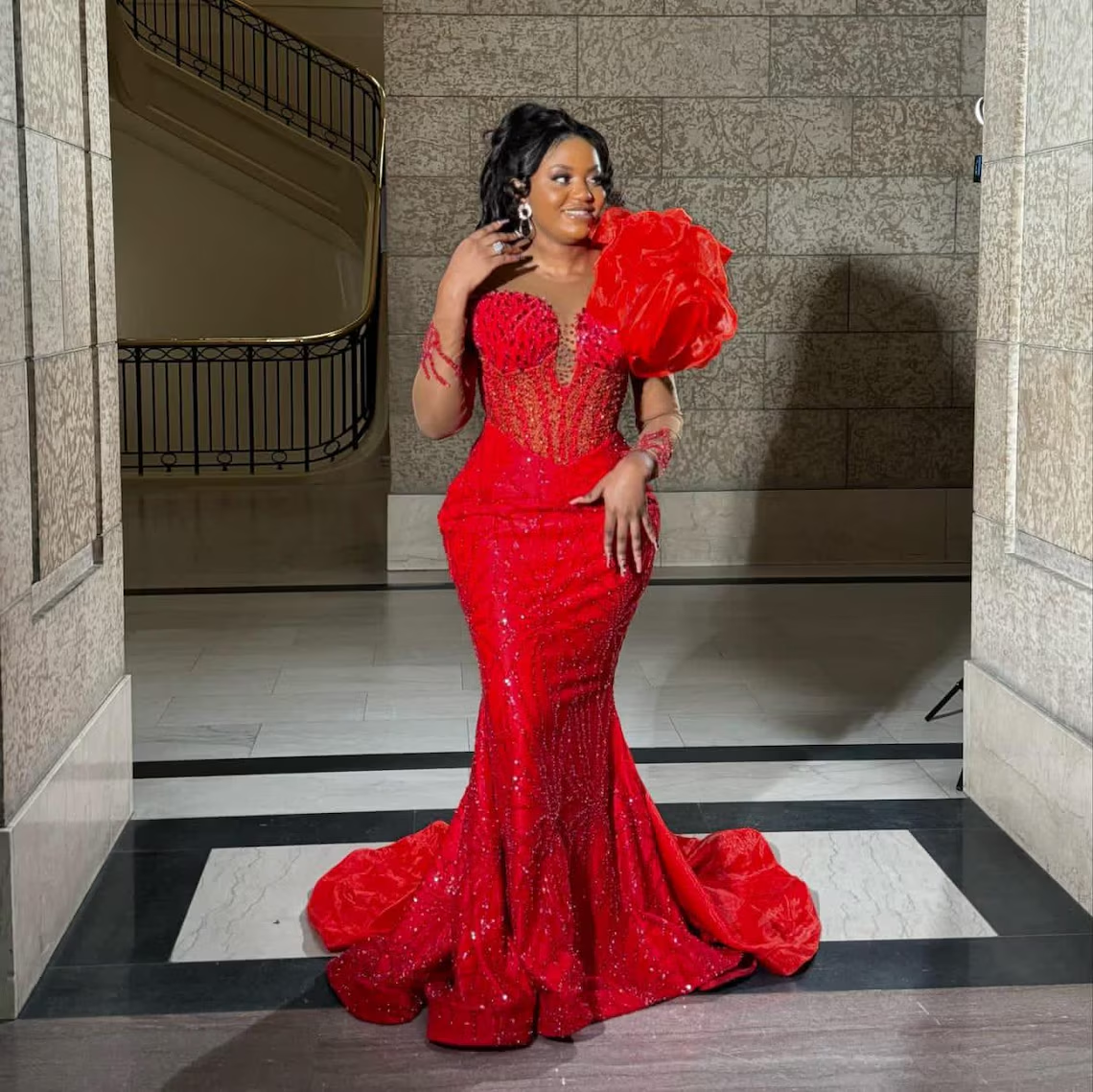 African asoebi beaded corset prom bridal wedding guest custom dress,wedding Guest,African Nigeria evening dinner mermaid Women gown Dress