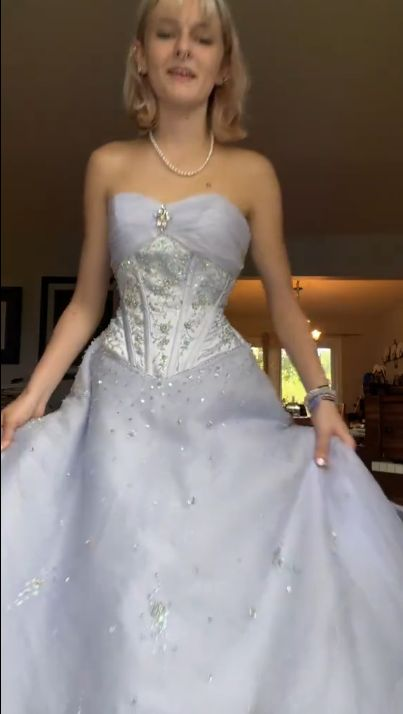 A Line Strapless Party Dress Long Evening Dress Prom Dresses