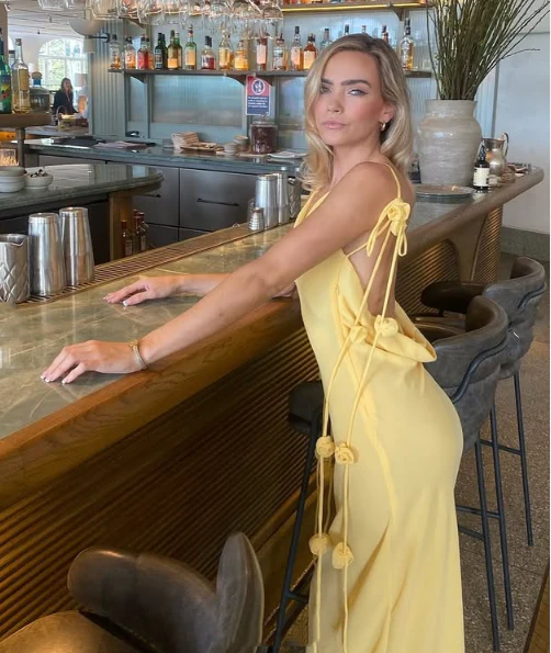 Mermaid Spaghetti Straps Floor Length Floral Yellow Evening Dress Prom Dresses