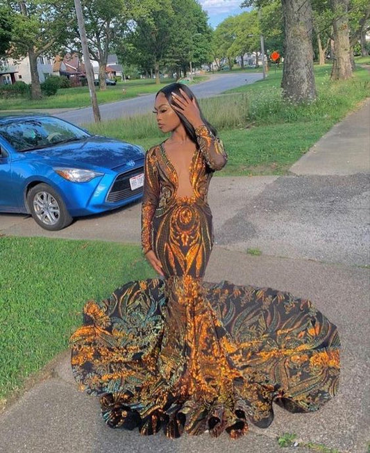 prom dresses black girls slay