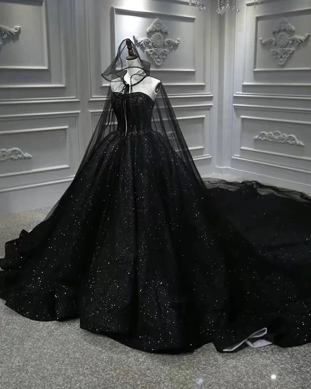Dark 2025 ball gowns